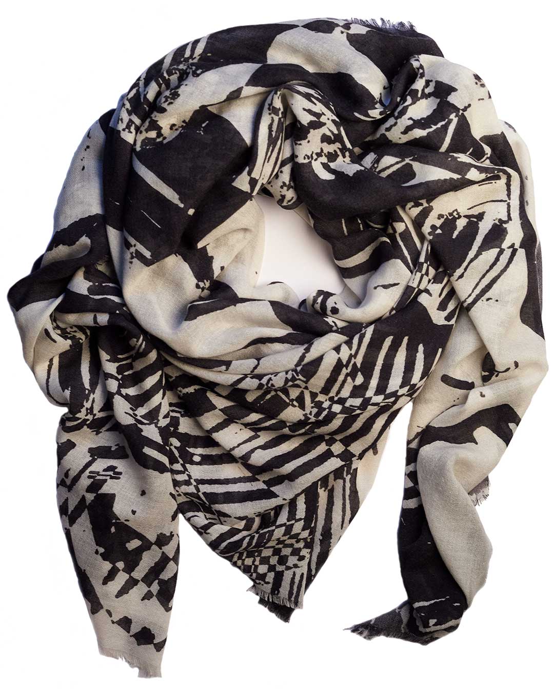 Askew one silk scarf street art